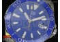 Aquaracer 300m Calibre 5 SS Blue Bezel Blue Textured Dial on SS Bracelet NH35A