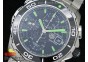 Aquaracer 500M Calibre 16 SS Chrono 1:1 Black Textured Dial on SS Bracelet A7750