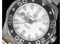 Aquaracer 500M Calibre 5 SS White Dial on SS Bracelet ETA2824