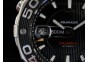 Aquaracer 500M Calibre 5 SS Black Dial on Rubber Strap ETA2824