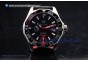 Aquaracer Calibre 5 Match Timer Premier League Special Edition SS Black Dial Black Leather - Miyota Quartz