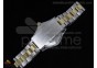 Aquaracer Ladies SS/YG White Dial Stick Markers on SS/YG Bracelet Swiss Quartz