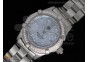 Aquaracer Ladies SS Blue MOP Dial Diamond Bezel on Bracelet Swiss Quartz