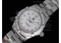 Aquaracer Ladies SS White Dial Diamond Bezel on Bracelet Swiss Quartz