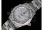 Aquaracer Ladies SS White MOP Dial Stick Markers Diamond Bezel on Bracelet Swiss Quartz