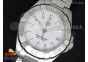 Aquaracer Ladies 32mm SS White Dial on SS Bracelet Swiss Quartz