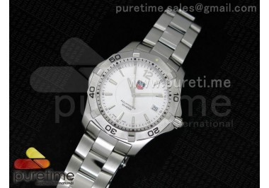 Aquaracer Ladies SS Silver Dial on Bracelet ETA Quartz