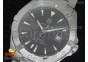 Aquaracer Calibre 5 SS Gray Textured Dial on SS Bracelet Jap Quartz