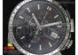 Carrera Calibre 16 Senna Edition SS Black Dial on Black Rubber Strap Jap Quartz