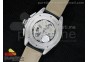 Carrera Calibre 36 SS White Dial on Brown Leather Strap Jap Quartz