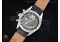 Carrera Calibre 360 SS Black Dial on Black Leather Strap A21J