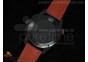 Grand Carrera Calibre 36 PVD Orange 44mm Black Dial on Black Leather Strap Jap Quartz