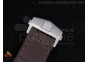 Carrera Calibre 36 Flyback SS White/Brown Dial on Brown Leather Strap JAP Quartz