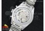 Carrera Calibre 1887 Chrono SS White Dial on SS Bracelet Jap Quartz