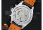 Carrera Calibre 1887 Chrono SS Gray Dial on Brown Leather Strap Jap Quartz