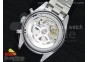 Carrera Calibre 1887 Chrono V6F 1:1 Best Edition Black Dial RG Markers on SS Bracelet CAL1887