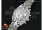 Carrera Calibre 1887 Chrono V6F 1:1 Best Edition White Dial RG Markers on SS Bracelet CAL1887