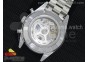 Carrera Calibre 1887 Chrono V6F 1:1 Best Edition White Dial RG Markers on SS Bracelet CAL1887