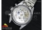 Carrera Calibre 1887 Chrono V6F 1:1 Best Edition White Dial RG Markers on SS Bracelet CAL1887