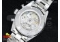 Carrera CAL1887 Chrono 40mm SS White Dial on SS Bracelet A7750