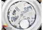 Carrera Calibre 1887 SS Chrono Black Dial Orange Markers on Brown Leather Strap Jap Quartz