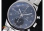 Carrera CAL1887 Chronograph SS Black Dial with Arabic Number Markers on SS Bracelet A7750