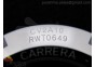 Carrera CAL1887 Chronograph SS Black Dial with Arabic Number Markers on SS Bracelet A7750