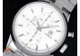 Carrera CAL1887 Chronograph SS White Dial on SS Bracelet A7750