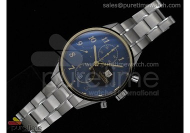 Carrera 1887 Chrono TT Black Numeral Dial on SS Bracelet A7750