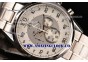 Mikrograph Chrono Full SS White/Grey Dial - OS10 Quartz