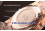 Mikrograph RG White/Brown Dial on Rose Gold Bracelet - OS20 Quartz