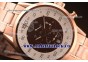 Mikrograph RG White/Brown Dial on Rose Gold Bracelet - OS20 Quartz