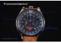 Carrera Mikrograph 100th anniversary 2016 SS Black Dial Brown Leather - Miyota Quartz