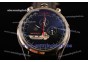 Mikrogirder 2000 Chrono SS Black Dial Red Second Hands - OS10 Quartz