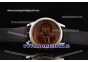 Mikrogirder 2000 Chrono SS Chocolate Dial on Black Rubber Strap - OS10 Quartz