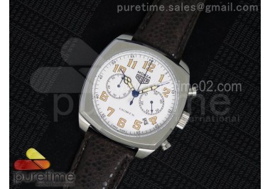 Monza SS Calibre 36 White Dial on Brown Leather Strap Jap Quartz