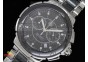 Formula 1 Lady Chrono SS/Black Ceramic Black Dial Diamond Markers on Bracelet Swiss Ronda Quartz