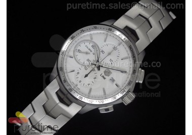 Link Calibre 16 Automatic Chronograph 43mm White Dial A7750