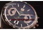 Tag Heuer Grand Carrera Calibre 17 RS Chrono Cav518b.ft6016 Swiss Valjoux 7750 Automatic PVD Black Dial