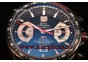 Tag Heuer Grand Carrera Calibre 17 RS Chrono Cav518b.ft6016 Swiss Valjoux 7750 Automatic Titanium Black Dial